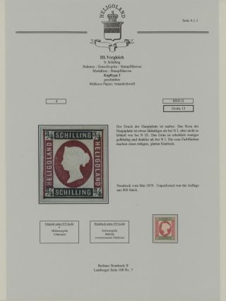 HELGOLAND - FORSCHUNGS-SAMMLUNG DER NEUDRUCKE – Blatt 6