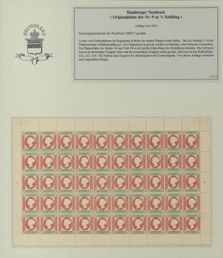 HELGOLAND - STUDIJNÍ SBÍRKA NOVOTISKŮ – list 20