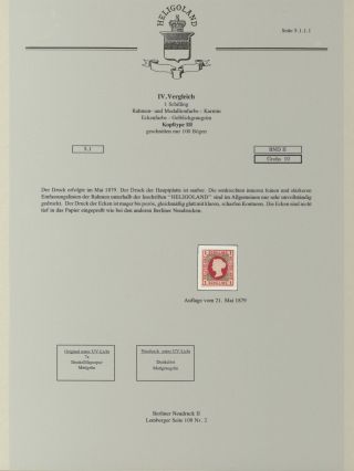 HELGOLAND - STUDIJNÍ SBÍRKA NOVOTISKŮ – list 30