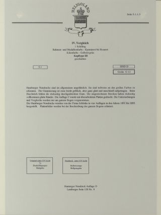 HELGOLAND - STUDIJNÍ SBÍRKA NOVOTISKŮ – list 33