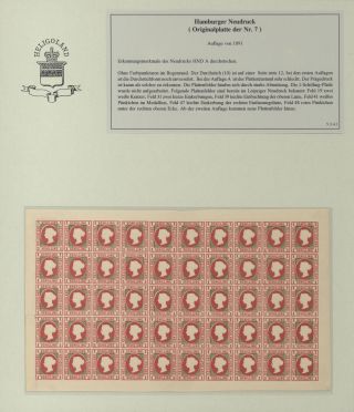 HELGOLAND - STUDIJNÍ SBÍRKA NOVOTISKŮ – list 40