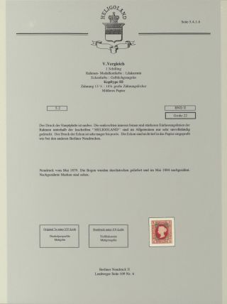 HELGOLAND - STUDIJNÍ SBÍRKA NOVOTISKŮ – list 47