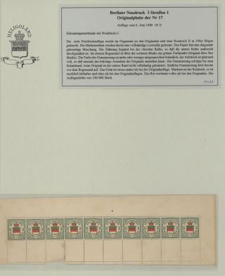 HELGOLAND - STUDIJNÍ SBÍRKA NOVOTISKŮ – list 97