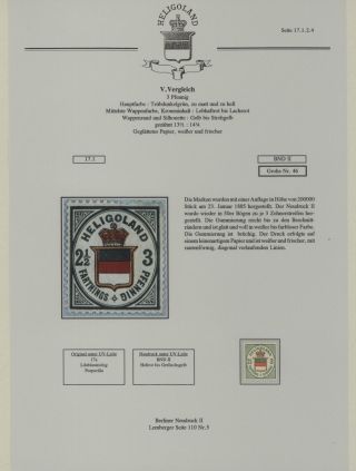 HELGOLAND - STUDIJNÍ SBÍRKA NOVOTISKŮ – list 99