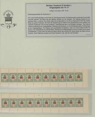 HELGOLAND - STUDIJNÍ SBÍRKA NOVOTISKŮ – list 102