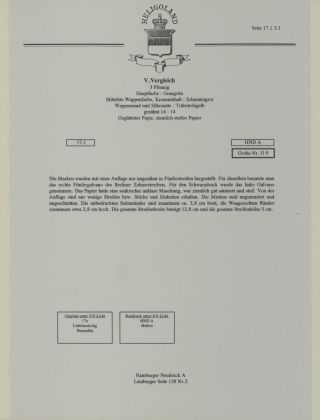 HELGOLAND - STUDIJNÍ SBÍRKA NOVOTISKŮ – list 103