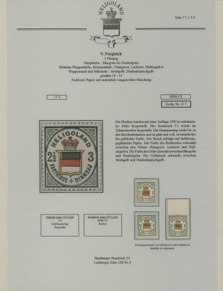 HELGOLAND - STUDIJNÍ SBÍRKA NOVOTISKŮ – list 105