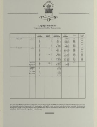 HELGOLAND - STUDIJNÍ SBÍRKA NOVOTISKŮ – list 113
