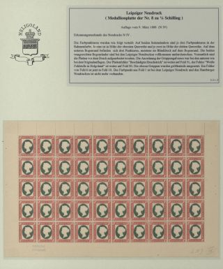 HELGOLAND - STUDIJNÍ SBÍRKA NOVOTISKŮ – list 130