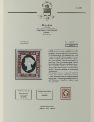 HELGOLAND - STUDIJNÍ SBÍRKA NOVOTISKŮ – list 134