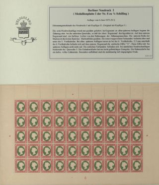 HELGOLAND - STUDIJNÍ SBÍRKA NOVOTISKŮ – list 138