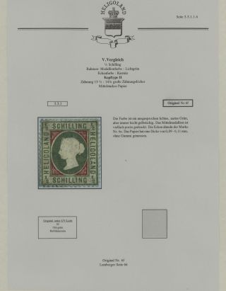 HELIGOLAND - STUDY COLLECTION OF REPRINTS – sheet 213