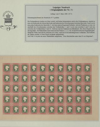 HELIGOLAND - STUDY COLLECTION OF REPRINTS – sheet 282