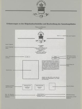 HELIGOLAND - STUDY COLLECTION OF REPRINTS – sheet 362