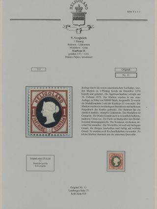 HELGOLAND - FORSCHUNGS-SAMMLUNG DER NEUDRUCKE – Blatt 373