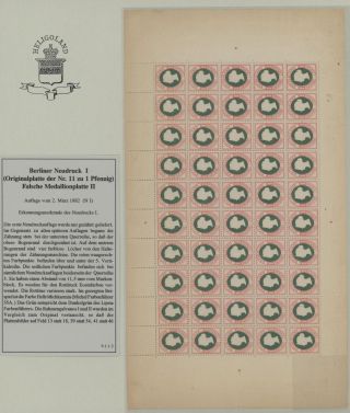 HELGOLAND - FORSCHUNGS-SAMMLUNG DER NEUDRUCKE – Blatt 377