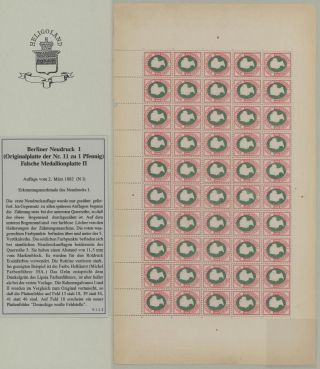 HELGOLAND - FORSCHUNGS-SAMMLUNG DER NEUDRUCKE – Blatt 378