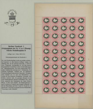 HELGOLAND - FORSCHUNGS-SAMMLUNG DER NEUDRUCKE – Blatt 383