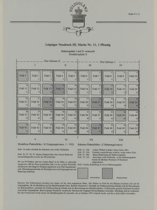 HELIGOLAND - STUDY COLLECTION OF REPRINTS – sheet 389