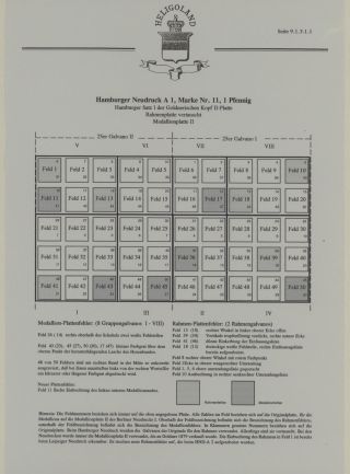 HELIGOLAND - STUDY COLLECTION OF REPRINTS – sheet 393
