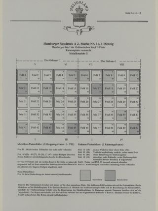 HELIGOLAND - STUDY COLLECTION OF REPRINTS – sheet 396