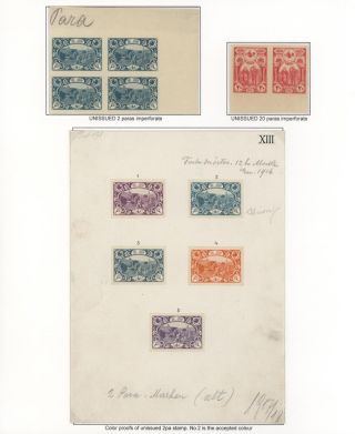 OTTOMAN STAMPS PRINTED IN AUSTRO-HUNGARIAN STATE PRINTING HOUSE VIENNA DURING WWI – sheet 33