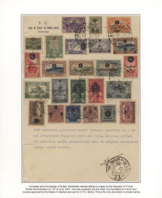 OTTOMAN STAMPS PRINTED IN AUSTRO-HUNGARIAN STATE PRINTING HOUSE VIENNA DURING WWI – sheet 70
