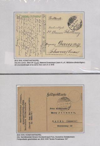 DIE FELDPOST DER DEUTSCHEN MILITÄR-MISSION IN DER TÜRKEI 1914-1918 – Blatt 11