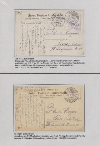 POLNÍ POŠTA NĚMECKÉ VÁLEČNÉ MISE V TURECKU 1914-1918 – list 55
