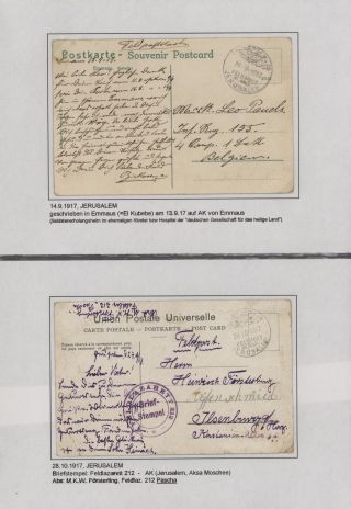 POLNÍ POŠTA NĚMECKÉ VÁLEČNÉ MISE V TURECKU 1914-1918 – list 57