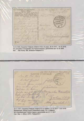 FIELD POST OF THE GERMAN MILITARY MISSION IN TURKEY 1914-1918 – sheet 71