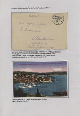 POLNÍ POŠTA NĚMECKÉ VÁLEČNÉ MISE V TURECKU 1914-1918 – list 101