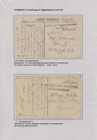 POLNÍ POŠTA NĚMECKÉ VÁLEČNÉ MISE V TURECKU 1914-1918 – list 104