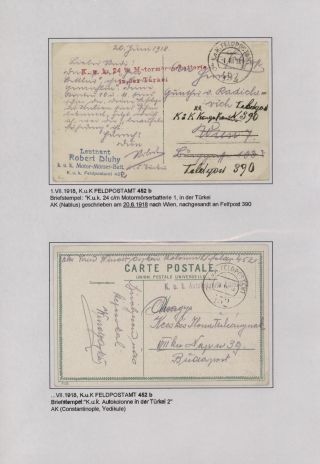 POLNÍ POŠTA NĚMECKÉ VÁLEČNÉ MISE V TURECKU 1914-1918 – list 111