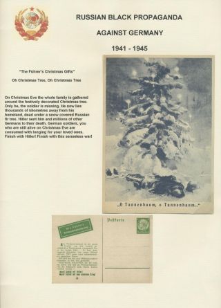 RUSSIAN BLACK PROPAGANDA (AGAINST GERMANY AND FINLAND) – sheet 4