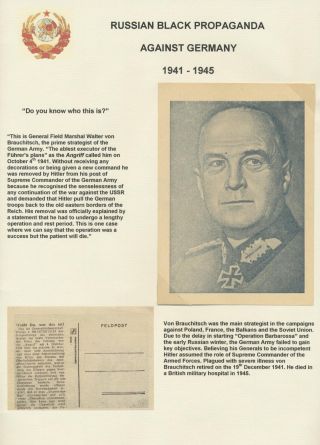 RUSSIAN BLACK PROPAGANDA (AGAINST GERMANY AND FINLAND) – sheet 8