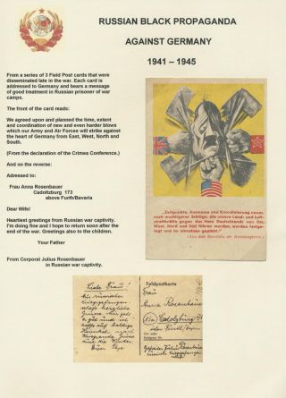 RUSSIAN BLACK PROPAGANDA (AGAINST GERMANY AND FINLAND) – sheet 53
