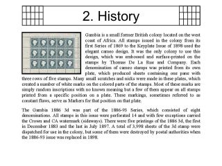 PLATING THE GAMBIA 1886 3d POSTAGE STAMPS – sheet 3