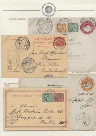 EGYPT - CELINY 1869 až cca 1970 – list 10