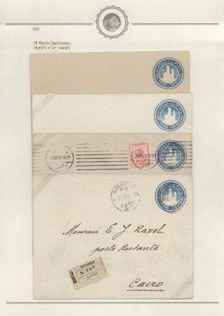 EGYPT - CELINY 1869 až cca 1970 – list 108