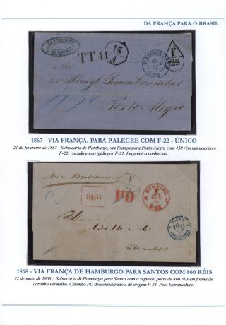 POŠTOVNÍ SPOJENÍ Z FRANCIE DO BRAZÍLIE 1857-1898 – list 7