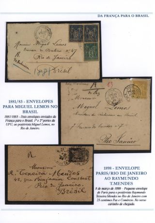 POŠTOVNÍ SPOJENÍ Z FRANCIE DO BRAZÍLIE 1857-1898 – list 14