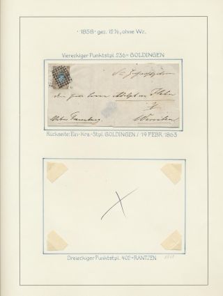 LETTLAND - POSTSTEMPELN WÄHREND KAISERLICHEN RUSSISCHEN PERIODE (1837-1917) – Blatt 7