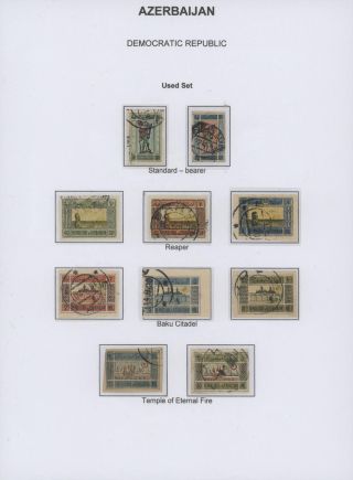 ÁZERBÁJDŽÁN (1918-1923) – list 8