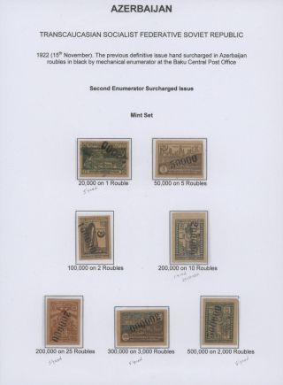 ÁZERBÁJDŽÁN (1918-1923) – list 43