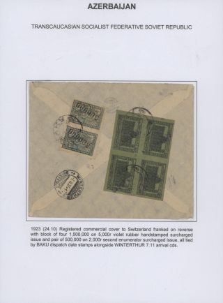 ASERBAIDSCHAN (1918-1923) – Blatt 53