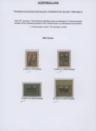 ASERBAIDSCHAN (1918-1923) – Blatt 55