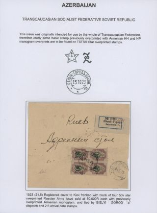 ASERBAIDSCHAN (1918-1923) – Blatt 68
