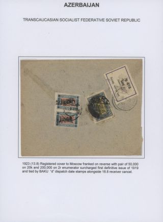 ASERBAIDSCHAN (1918-1923) – Blatt 74