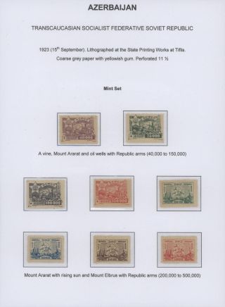 ASERBAIDSCHAN (1918-1923) – Blatt 79